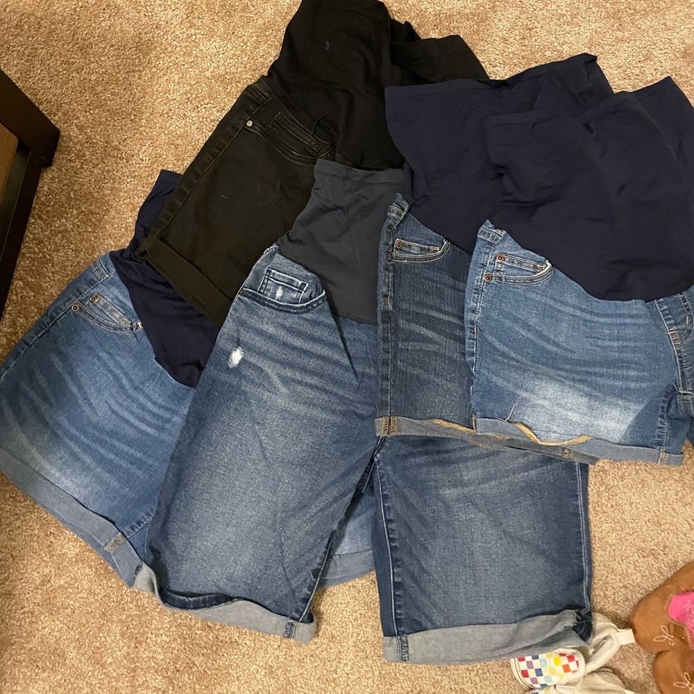 5 maternity short
